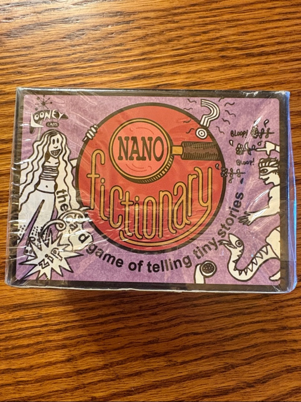 NWT Nanofictionary Card Game by Looney Labs
